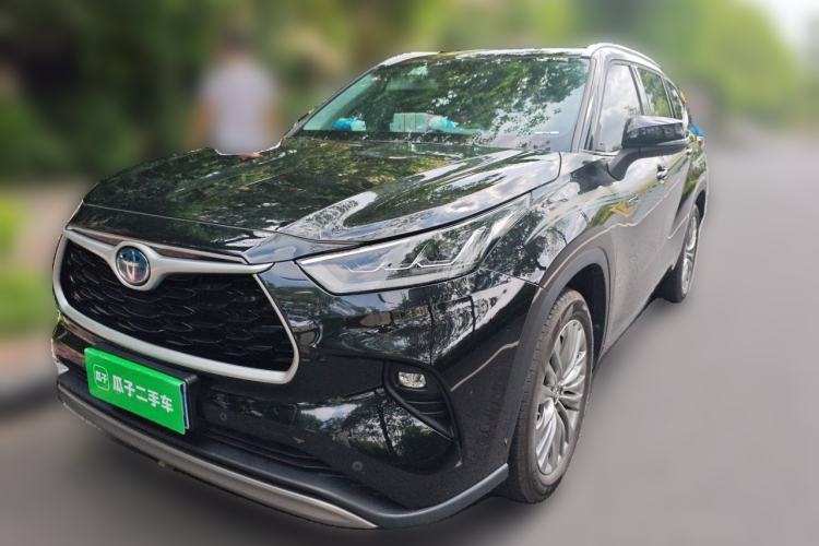 Used Toyota Highlander 2022 Dual-Engine 2.5L Four-Wheel Drive Prestige Version 7 Seats Guazi used car, China used car export, Used car for sale, Used cars, Cheapest cars for sale
