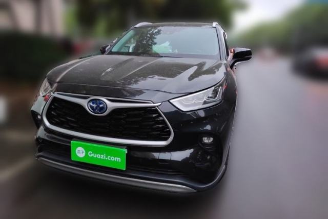 Used Toyota Highlander 2022 Dual-Engine 2.5L Four-Wheel Drive Prestige Version 7 Seats