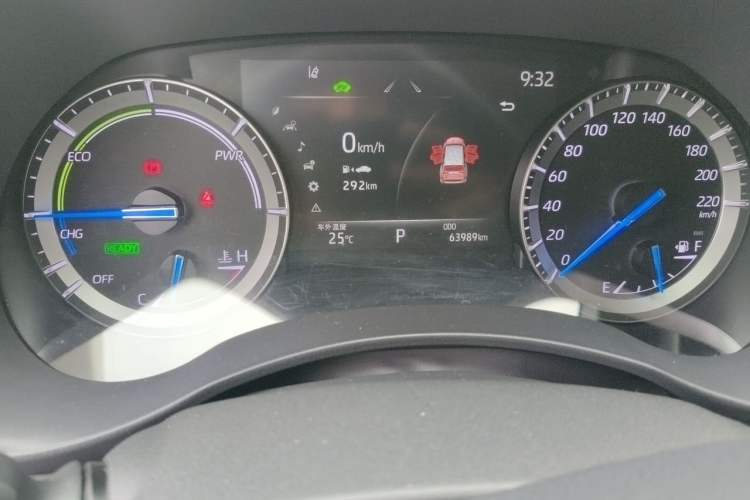 Used Toyota Highlander 2022 Dual-Engine 2.5L Two-Wheel Drive Prestige Edition 7-Seater Odometer Close Up
