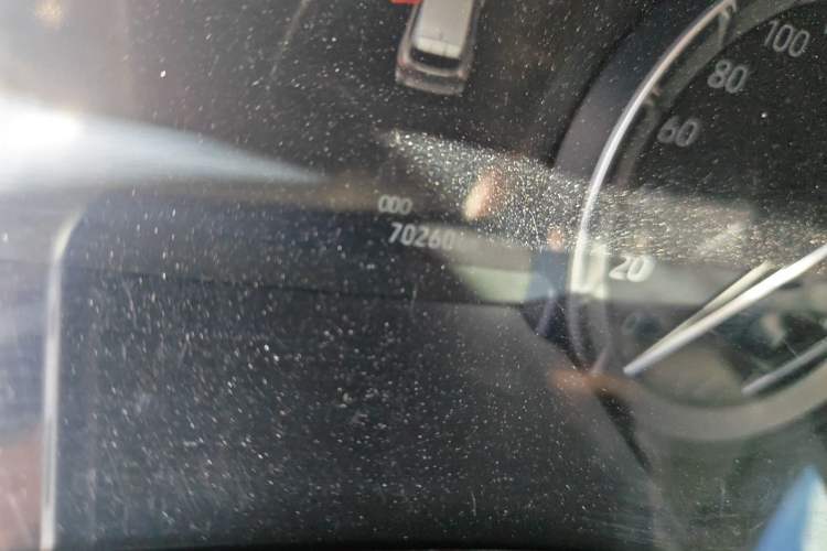 Used Toyota Highlander 2022 380T 4x4 Luxury Edition 7 Seats Odometer Close Up