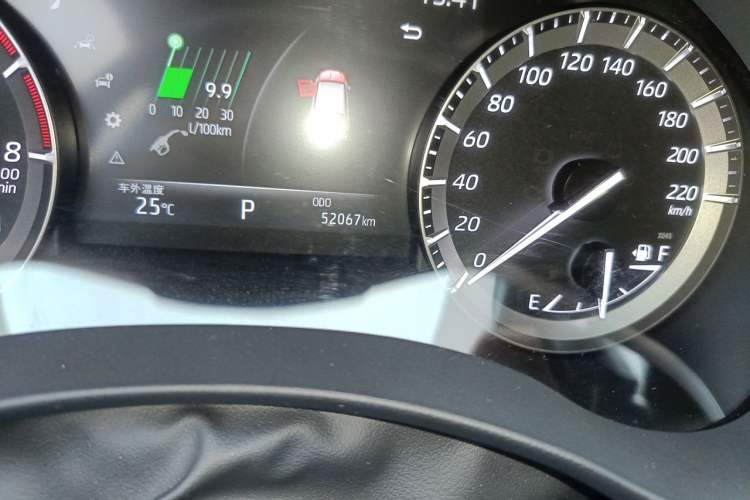 Used Toyota Highlander 2022 380T 4x4 Luxury Edition 7 Seats Odometer Close Up