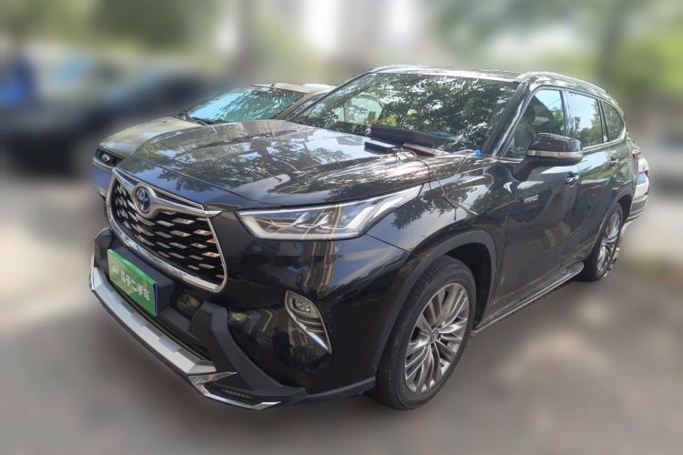 Used Toyota Highlander 2022 Dual-Engine 2.5L Four-Wheel Drive Prestige Version 7 Seats Guazi used car, China used car export, Used car for sale, Used cars, Cheapest cars for sale