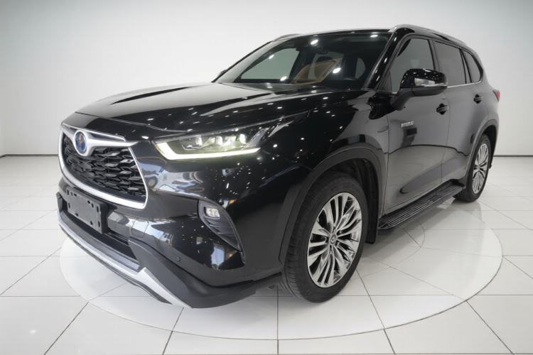 Used Toyota Highlander 2022 Dual-Engine 2.5L Four-Wheel Drive Prestige Version 7 Seats Guazi used car, China used car export, Used car for sale, Used cars, Cheapest cars for sale