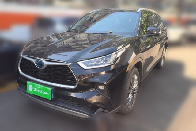 Used Toyota Highlander 2022 Dual-Engine 2.5L Four-Wheel Drive Prestige Version 7 Seats