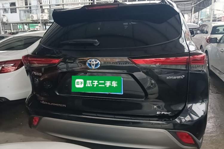 Used Toyota Highlander 2022 Dual-Engine 2.5L Four-Wheel Drive Prestige Version 7 Seats Rear