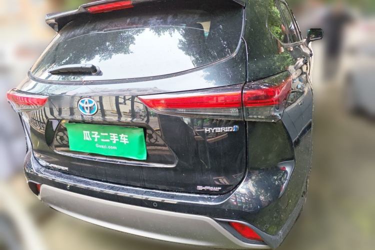 Used Toyota Highlander 2022 Dual-Engine 2.5L Four-Wheel Drive Prestige Version 7 Seats Rear