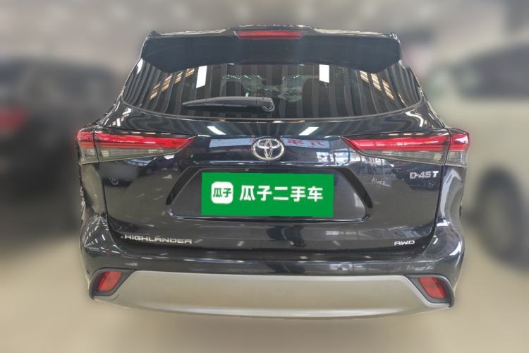 Used Toyota Highlander 2022 380T Four-Wheel Drive Prestige Edition 7-Seater Rear
