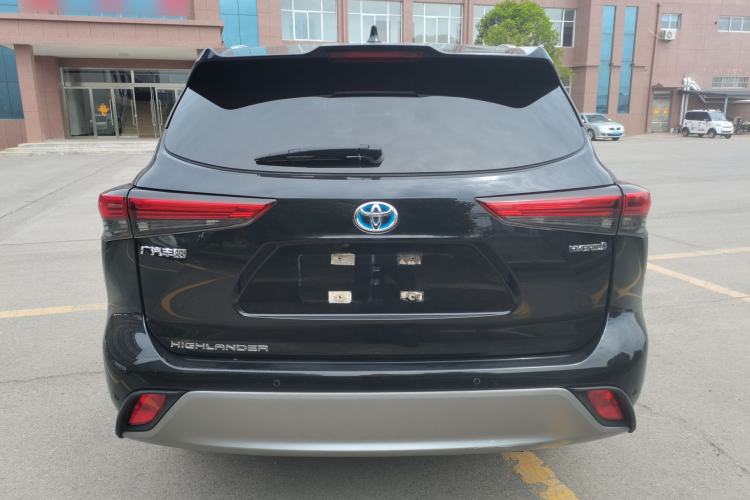 Used Toyota Highlander 2022 Dual-Engine 2.5L Two-Wheel Drive Prestige Edition 7-Seater Rear