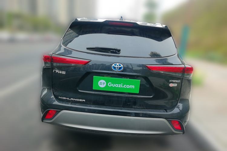 Used Toyota Highlander 2022 Dual-Engine 2.5L Two-Wheel Drive Prestige Edition 7-Seater Rear