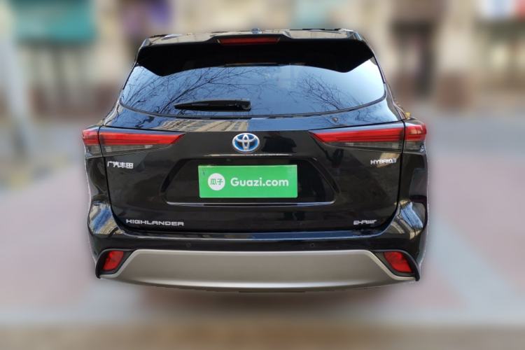 Used Toyota Highlander 2022 Dual-Engine 2.5L Four-Wheel Drive Prestige Version 7 Seats Rear