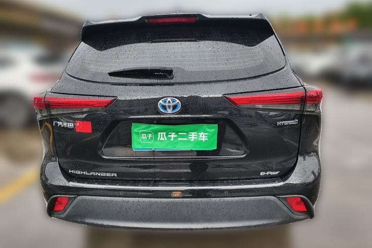 Used Toyota Highlander 2022 Dual-Engine 2.5L 4x4 Elite Edition 7-Seater Rear