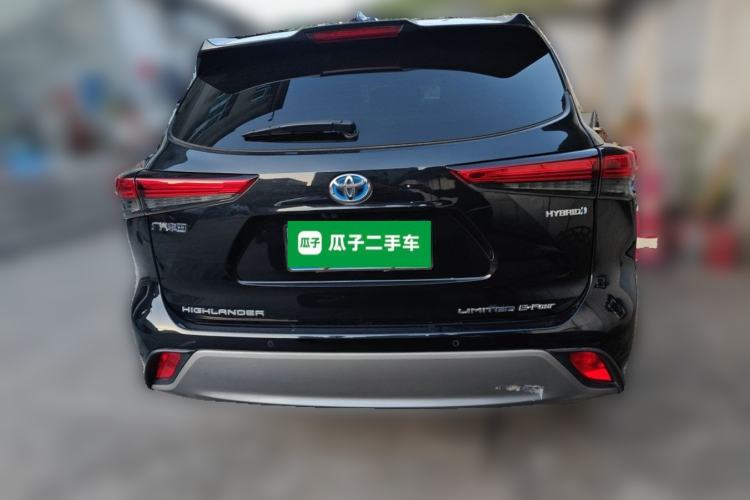 Used Toyota Highlander 2022 Dual-Engine 2.5L Four-Wheel Drive Supreme Edition 7-Seater Rear