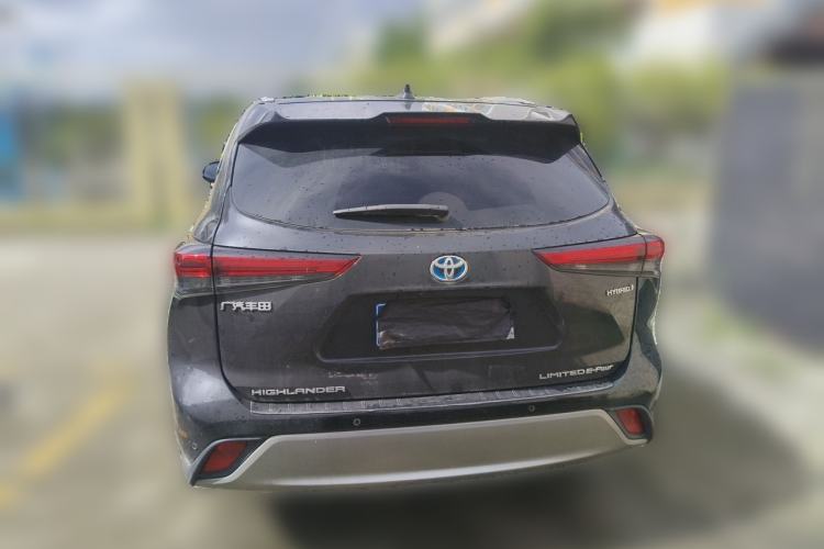 Used Toyota Highlander 2022 Dual-Engine 2.5L Four-Wheel Drive Prestige Version 7 Seats Rear