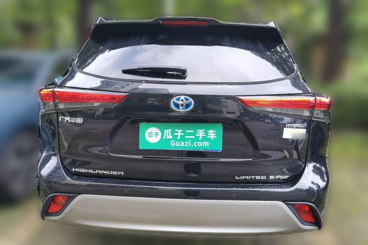 Used Toyota Highlander 2022 Dual-Engine 2.5L Four-Wheel Drive Prestige Version 7 Seats Rear