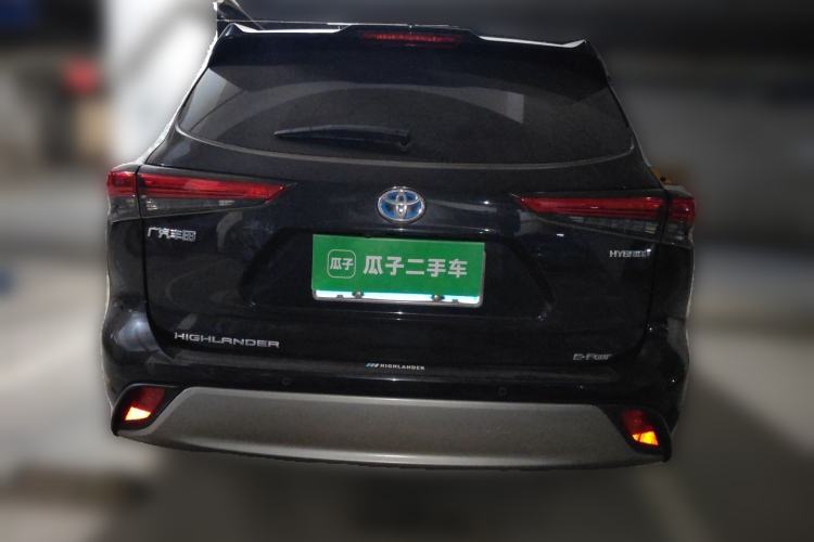 Used Toyota Highlander 2022 Dual-Engine 2.5L Four-Wheel Drive Prestige Version 7 Seats Rear