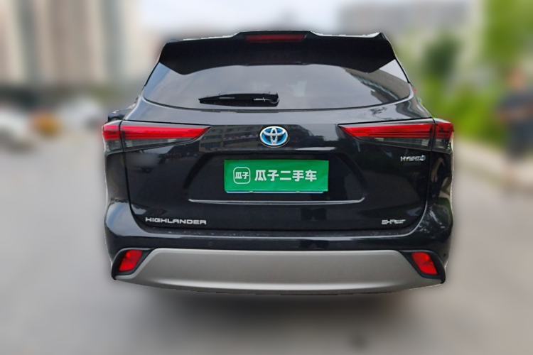 Used Toyota Highlander 2022 Dual-Engine 2.5L Four-Wheel Drive Supreme Edition 7-Seater Rear