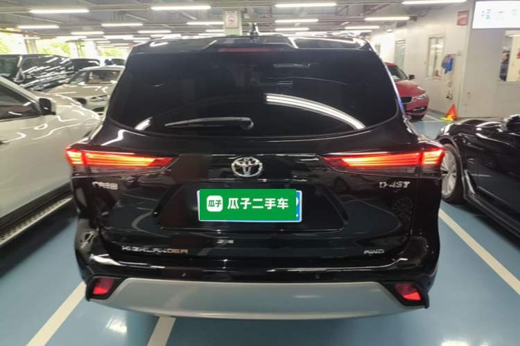 Used Toyota Highlander 2022 380T Four-Wheel Drive Prestige Edition 7-Seater Rear