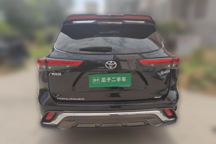 Used Toyota Highlander 2022 380T Four-Wheel Drive Ultimate 7-Seater Rear
