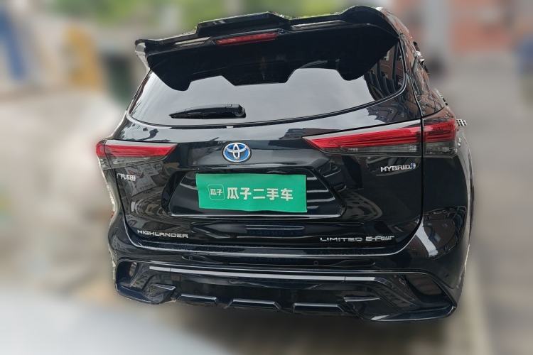 Used Toyota Highlander 2022 Dual-Engine 2.5L Four-Wheel Drive Supreme Edition 7-Seater Rear