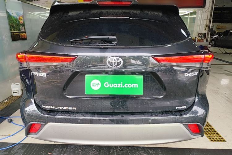 Used Toyota Highlander 2022 380T Four-Wheel Drive Prestige Edition 7-Seater Rear
