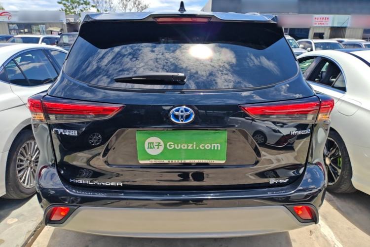 Used Toyota Highlander 2022 Dual-Engine 2.5L Four-Wheel Drive Prestige Version 7 Seats Rear