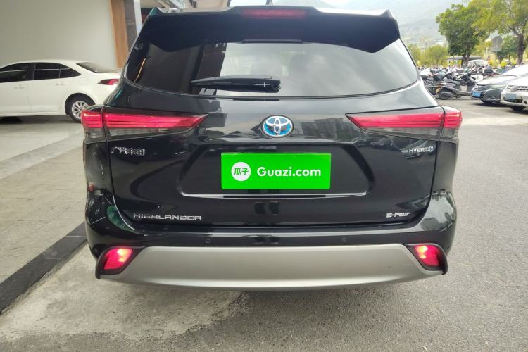 Used Toyota Highlander 2022 Dual-Engine 2.5L Four-Wheel Drive Prestige Version 7 Seats Rear