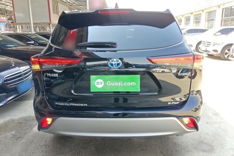 Used Toyota Highlander 2022 Dual-Engine 2.5L Four-Wheel Drive Prestige Version 7 Seats Rear