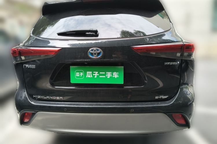 Used Toyota Highlander 2022 Dual-Engine 2.5L Four-Wheel Drive Prestige Version 7 Seats Rear