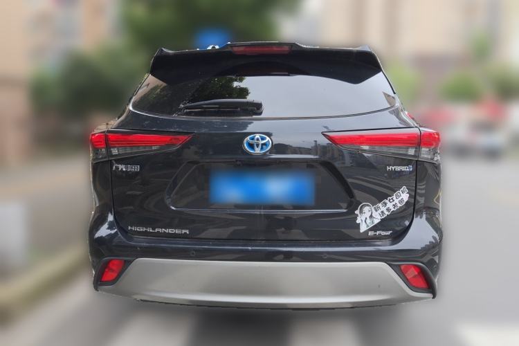Used Toyota Highlander 2022 Dual-Engine 2.5L Four-Wheel Drive Prestige Version 7 Seats Rear