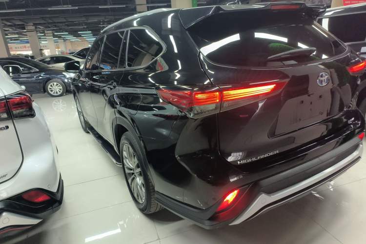 Used Toyota Highlander 2022 Dual-Engine 2.5L Four-Wheel Drive Prestige Version 7 Seats Rear Left 45 Deg