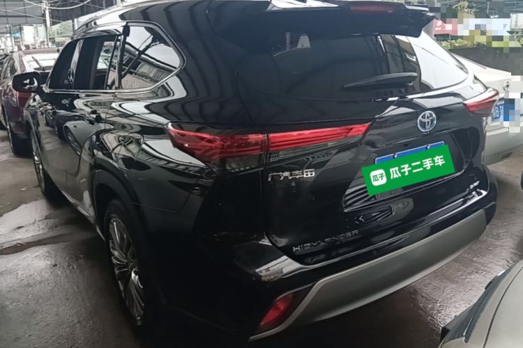 Used Toyota Highlander 2022 Dual-Engine 2.5L Four-Wheel Drive Prestige Version 7 Seats Rear Left 45 Deg