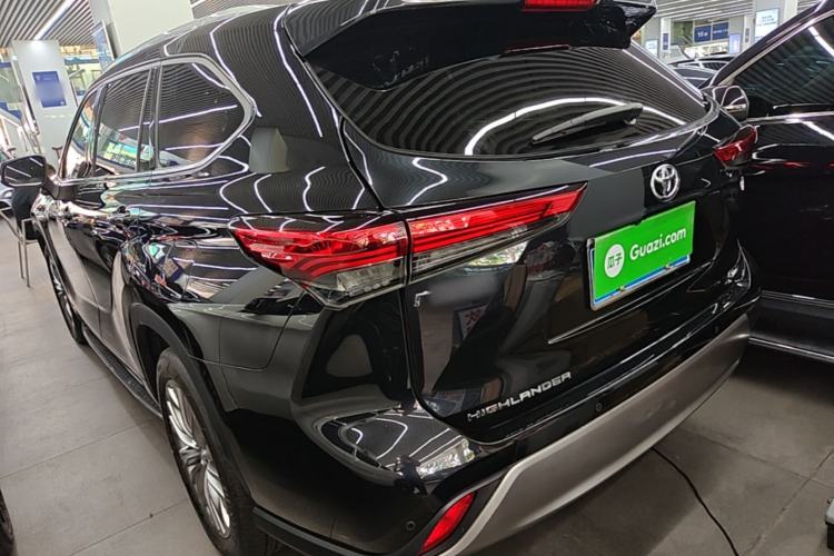 Used Toyota Highlander 2022 380T Four-Wheel Drive Prestige Edition 7-Seater Rear Left 45 Deg