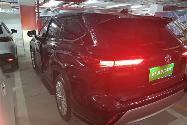 Used Toyota Highlander 2022 Dual-Engine 2.5L Four-Wheel Drive Prestige Version 7 Seats Rear Left 45 Deg