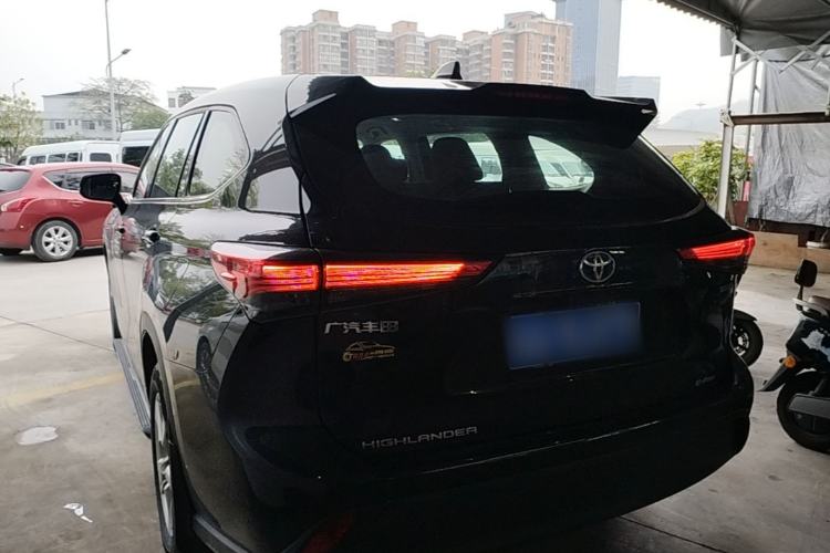 Used Toyota Highlander 2022 Dual-Engine 2.5L 4x4 Elite Edition 7-Seater Rear Left 45 Deg