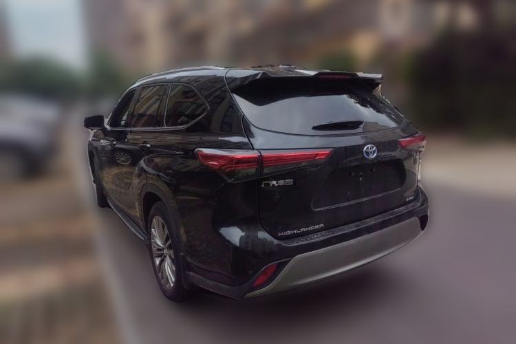 Used Toyota Highlander 2022 Dual-Engine 2.5L Four-Wheel Drive Prestige Version 7 Seats Rear Left 45 Deg
