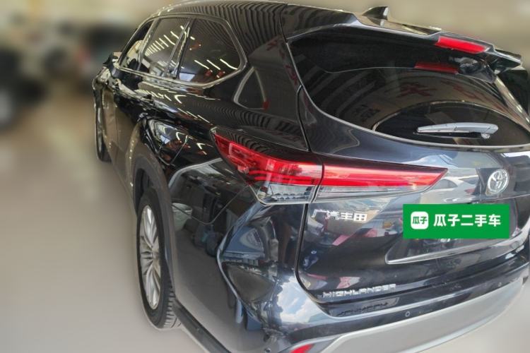 Used Toyota Highlander 2022 380T Four-Wheel Drive Prestige Edition 7-Seater Rear Left 45 Deg