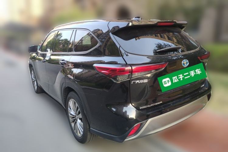 Used Toyota Highlander 2022 Dual-Engine 2.5L Four-Wheel Drive Prestige Version 7 Seats Rear Left 45 Deg