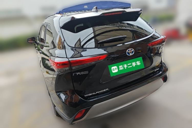 Used Toyota Highlander 2022 Dual-Engine 2.5L Four-Wheel Drive Prestige Version 7 Seats Rear Left 45 Deg