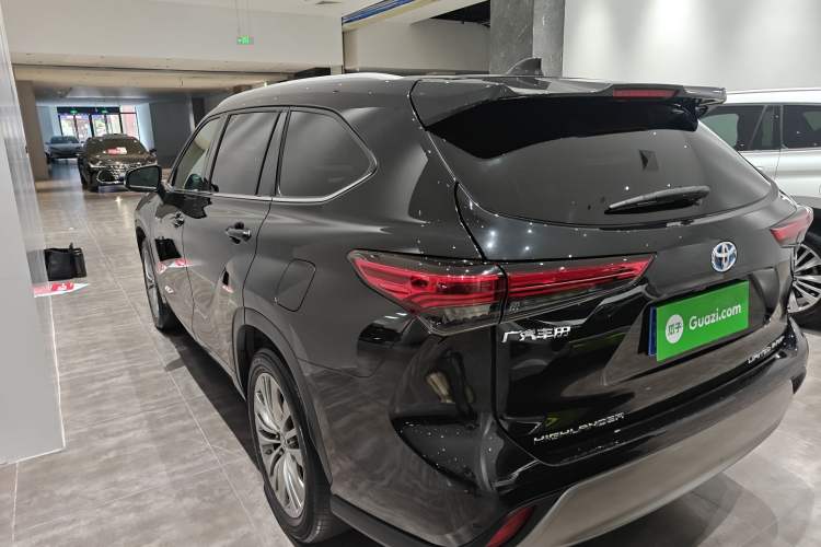 Used Toyota Highlander 2022 Dual-Engine 2.5L Four-Wheel Drive Prestige Version 7 Seats Rear Left 45 Deg