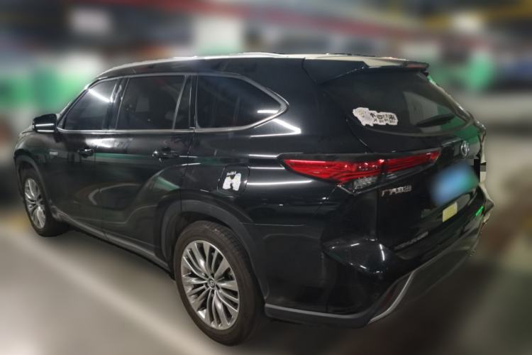 Used Toyota Highlander 2022 Dual-Engine 2.5L Four-Wheel Drive Supreme Edition 7-Seater Rear Left 45 Deg