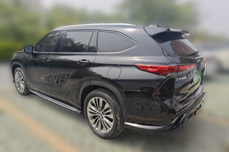 Used Toyota Highlander 2022 Dual-Engine 2.5L Four-Wheel Drive Prestige Version 7 Seats Rear Left 45 Deg
