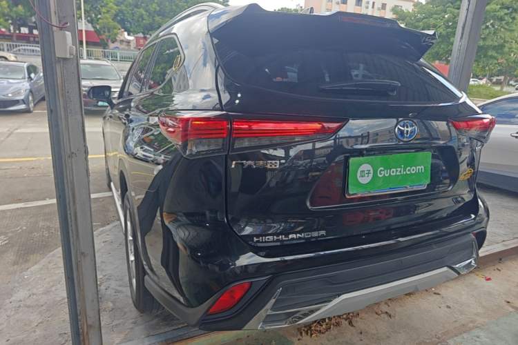 Used Toyota Highlander 2022 Dual-Engine 2.5L Two-Wheel Drive Elite Edition 5 Seats Rear Left 45 Deg