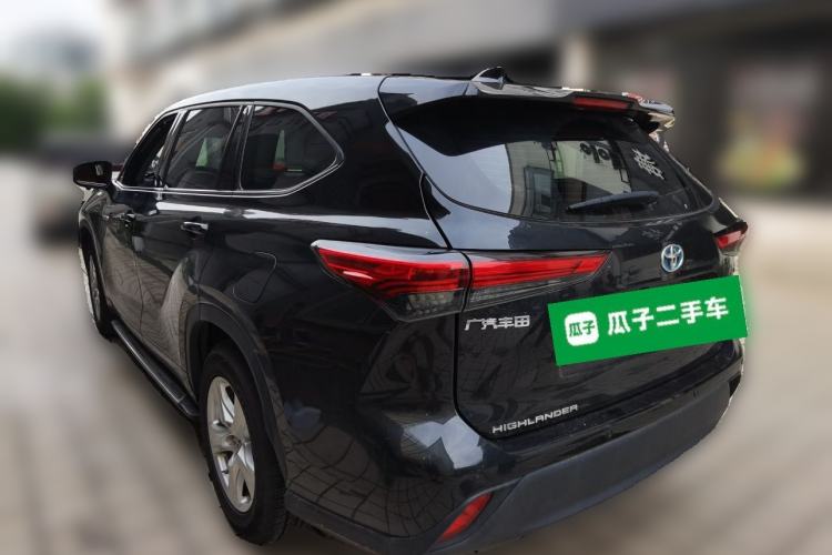 Used Toyota Highlander 2022 Dual-Engine 2.5L Two-Wheel Drive Elite Edition 5 Seats Rear Left 45 Deg