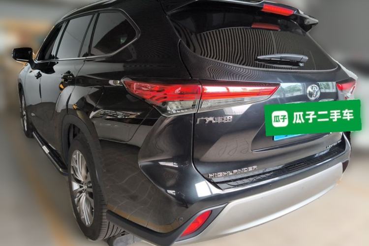 Used Toyota Highlander 2022 380T Four-Wheel Drive Ultimate 7-Seater Rear Left 45 Deg