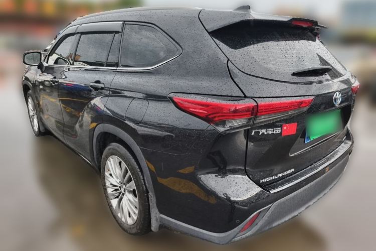 Used Toyota Highlander 2022 Dual-Engine 2.5L 4x4 Elite Edition 7-Seater Rear Left 45 Deg