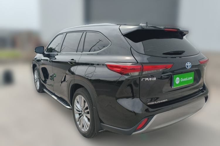 Used Toyota Highlander 2022 Dual-Engine 2.5L Four-Wheel Drive Prestige Version 7 Seats Rear Left 45 Deg