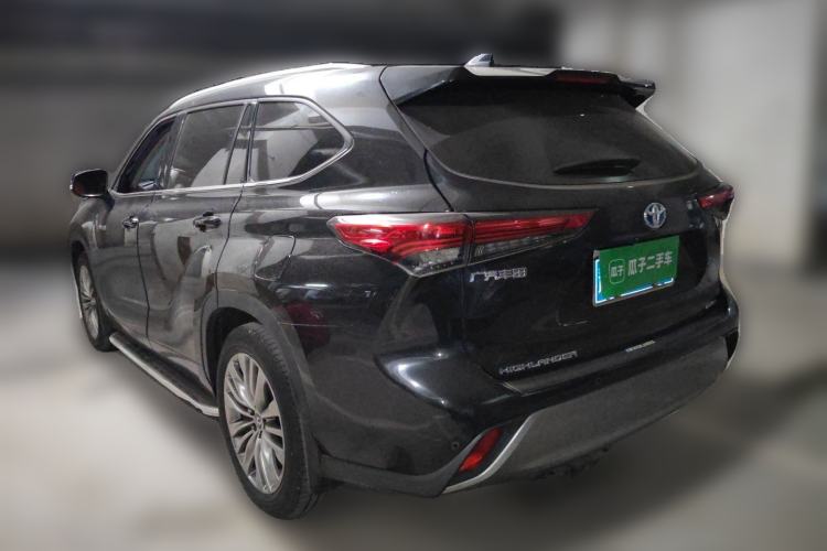 Used Toyota Highlander 2022 Dual-Engine 2.5L Four-Wheel Drive Prestige Version 7 Seats Rear Left 45 Deg