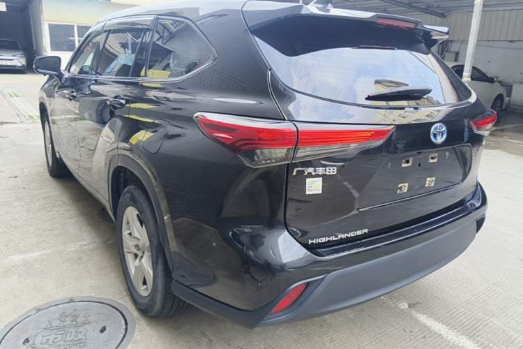 Used Toyota Highlander 2022 Dual-Engine 2.5L Two-Wheel Drive Elite Edition 5 Seats Rear Left 45 Deg