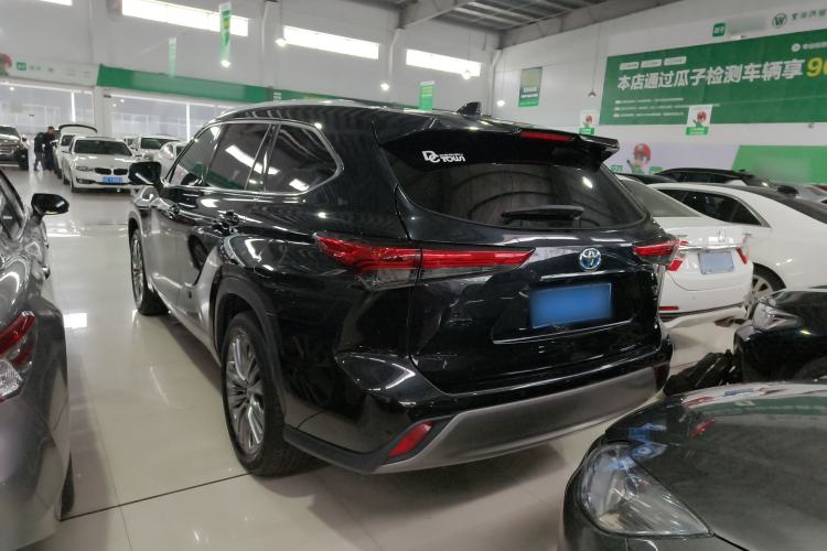 Used Toyota Highlander 2022 Dual-Engine 2.5L Four-Wheel Drive Prestige Version 7 Seats Rear Left 45 Deg