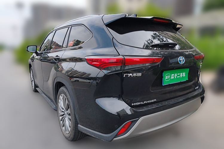 Used Toyota Highlander 2022 Dual-Engine 2.5L Four-Wheel Drive Supreme Edition 7-Seater Rear Left 45 Deg